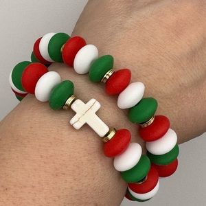 Price Firm- Christmas Bracelets - Set of 2